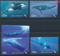 Ross-Gebiet 119A-123A (kompl.Ausg.) Postfrisch 2010 Wale (10128252 - Unused Stamps