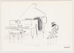 SEMPE  Ed  Desastre  N°SE9  - Luxe Calme Et Volupté Piano Enfant Fillette Danseuse  - CPM 10,5x15 TBE 1988 Neuve - Sempé