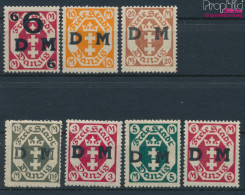 Danzig D22-D28 (kompl.Ausg.) Postfrisch 1922 Dienstmarke (10128097 - Servizio