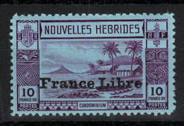 Nouvelles Hébrides - France Libre - YV 135 N** MNH Luxe , Cote 80 Euros - Neufs