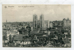 AK 140507 BELGIUM - Bruxelles - Eglise Ste. Gudule Et Panorama - Panoramische Zichten, Meerdere Zichten