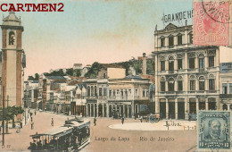 RIO DE JANEIRO LARGO DA LAPA + ADELINO DA SILVA PARA EXCHANGE CORREOS STAMP BRESIL BRAZIL 1900 - Rio De Janeiro