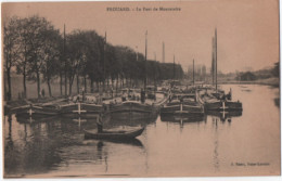 Péniches Au Port Montataire   1918 - Frouard