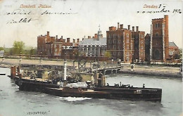 CPA London Lambeth Palace - Steamboat - River Thames