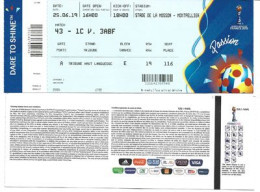 Italy V China PR | Round Of 16 | FIFA Women's World Cup France 2019 Montpellier. Entry Ticket - Lettres & Documents