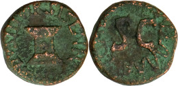 Rome - Quadrans D'Auguste - 5 Av. JC - Autel Et Grand S C - RIC.454 - 13.060 - The Julio-Claudians (27 BC Tot 69 AD)