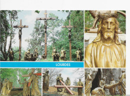 FRANCE ,LOURDES,CROIX ,JESUS - Bronzes