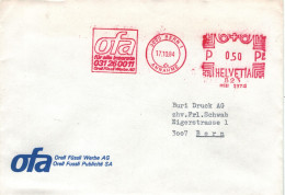 Orell Füssli Werbe AG 3000 Bern 1984 Vgl. Zwingli Froschauer Briefmarkendruck Geldschein-Druck - Postage Meters
