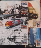 SL) 1999 USA FDC TRAINS - Other & Unclassified