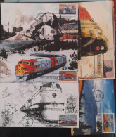 SL) 1999 USA FDC TRAINS - Andere & Zonder Classificatie