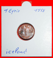 * GREAT BRITAIN BIRCH (1946-1966): ICELAND  1 ORE 1959! IN HOLDER!  · LOW START! · NO RESERVE! - Islande