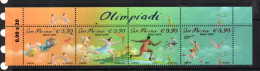 OLYMPICS - SAN MARINO - 2004 - ATHENS OLYMPICS STRIP OF 4 MINT NEVER HINGED  - Summer 2004: Athens