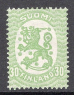 Finland 1917 Standing Lion Definitive Stamp In Unmounted Mint - Ongebruikt