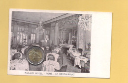 P3269 Lazio Roma Palace Hotel Restaurant Non Viaggiata Primi '900 - Bars, Hotels & Restaurants