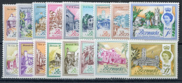 4781 BCx Bermuda 1962 Scott 175-91 Mnh** (Lower Bids 20% Off) - Bermuda