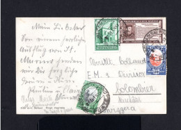 S5098-SAN MARINO-OLD POSTCARD SAINT MARIN To NEUCHATEL (switzerland).1933.WWII.Carte Postale.CARTOLINA.POSTKARTE - Storia Postale