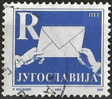 Yugoslavia 1993 - Mi 2607 IA - YT 2477A ( Hands With Letter, Letter "R" ) Perf. 13¼ - Oblitérés