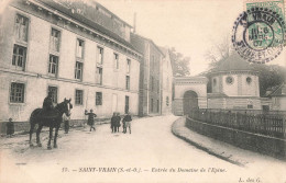 91 Saint Vrain Entrée Du Domaine De L' Epine CPA Cachet 1907 - Saint Vrain