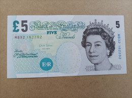 Billete De Inglaterra De 5 Libras, UNC - 5 Pounds