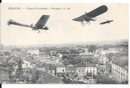 ROANNE -  Fêtes D'Aviation - Pendant Le Vol - Meetings