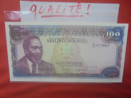 KENYA 100 SHILLINGS 1978 Peu Circuler Belle Qualité (B.29) - Kenya