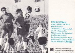 England UK 1966 Card: Football Soccer Fussball Calcio; FIFA World Cup 1966; Germany - Switzerland; 2 Scans - 1966 – England