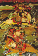 China - Thangka Of The Story Of King Gesar, Modern Time, Qamdo - Tíbet