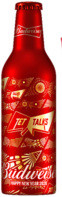 Budweiser Vietnam Viet Nam 355ml Empty Aluminium Beer Bottle : NEW YEAR OF RAT 2020 - Cerveza