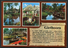 Giethoorn ( 4 Luik ) - Not  Used - 2 Scans For Condition.(Originalscan !!) - Giethoorn