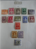 \+\ RED CROSS CABO JUBY  ESPANA BELLE PAGE SERIE NEUVE SURCHARGES 1927 CROIX ROUGE XAP JUBY+BELLE QUALITé+++ - Cabo Juby