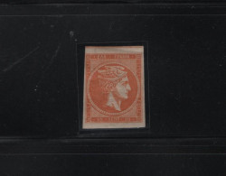 GREECE 1880/86 LARGE HERMES HEAD 10 LEPTA MH STAMP HELLAS  No 56c - Ongebruikt