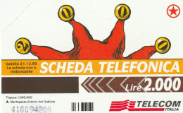 SCEDA TELEFONICA - JOLLY (2 SCANS) - Pubbliche Tematiche