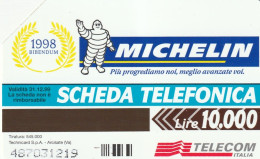 SCEDA TELEFONICA - MICHELIN (2 SCANS) - Pubbliche Tematiche