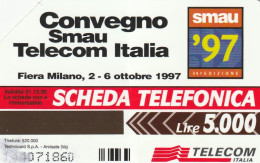 SCEDA TELEFONICA - SMAU '97 (2 SCANS) - Pubbliche Tematiche