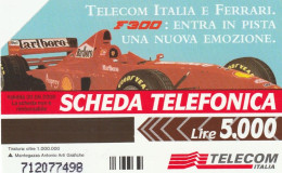 SCEDA TELEFONICA - FERRARI F300 (2 SCANS) - Pubbliche Tematiche