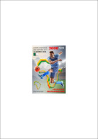 CENTRAL AFRICAN 2023 - DELUXE PROOF - FOOTBALL AFRICA CUP OF NATIONS ALGERIA ALGERIE COUPE D' AFRIQUE HOGGAR - MNH - Coppa Delle Nazioni Africane