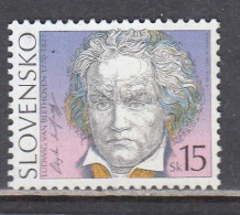 Slovakia 2003 - Ludwig Van Beethoven, German Composer, Mi-Nr. 451, MNH** - Ungebraucht