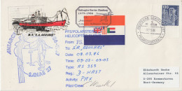 Germany Heli Flight From Polarstern To Agulhas 2.3.1986  Ca Polarstern 2.3.1986 (ST174) - Vols Polaires