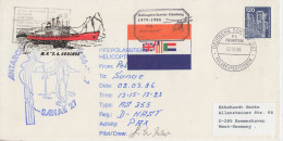 Germany Heli Flight From Polarstern To Sanae 2.3.1986  Ca Polarstern 2.3.1986 (ST174A) - Vols Polaires