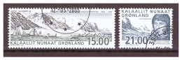 Grönland / Greenland Michel Nr. 396-397 Expedition Knud Rasmussen O - Usados