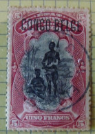 Belgian  Congo 1909:  N° 48 PT Obli. PRINCES Cat.:120,00€ - Gebraucht
