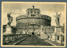 °°° Cartolina - Roma N. 26 Ponte E Castel Sant'angelo Viaggiata °°° - Castel Sant'Angelo