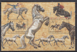 Slovakia 2005 - Horses, Mi-Nr. Block 24, MNH** - Nuevos