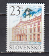 Slovakia 2005 - ,200th Anniversary Of The Peace Of Pressburg Mi-Nr. 513, MNH** - Unused Stamps