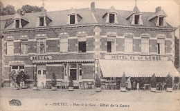 Belgique - Houyet - Place De La Gare - Hotel De La Lesse -  Henri Georges - Carte Postale Ancienne - Houyet