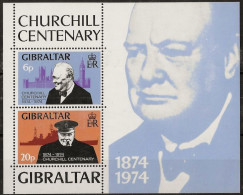 GIBRALTAR - WINSTON CHURCHILL - BF 1 - NEUF** MNH - Sir Winston Churchill