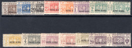 Jubaland 1925 Parcel Post Set Fine Lightly Mounted Mint. - Oltre Giuba