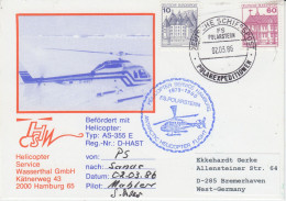 Germany Heli Flight From Polarstern To Sanae 2.3.1986  Ca Polarstern 2.3.1986 (ST175A) - Vols Polaires