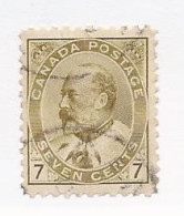 18980) Canada 1903 Edward - Usados