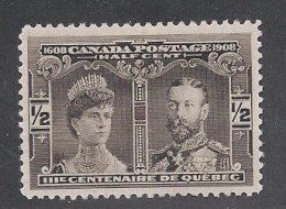 18994) Canada 1908 Quebec Mint Hinge * MH - Nuovi